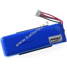 Batteria per amplificatore JBL Charge 2 Plus / tipo MLP912995 2P