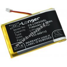 Batteria per Logitech K830 / tipo 533 000112