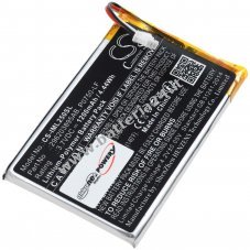 Batteria ricaricabile per terminali di pagamento e carte Ingenico Link 2500 tipo P0750 LF