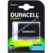 Batteria Duracell per Panasonic Tipo DMW BLC12E