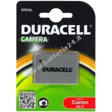 Batteria Duracell DRC5L per Canon tipo NB 5L