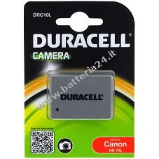Batteria Duracell DRC10L per Canon NB 10L