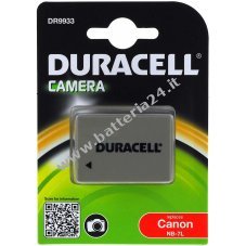 Batteria Duracell DR9933 per Canon tipo NB 7L