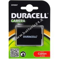 Batteria Duracell DR9967 per Canon tipo LP E10