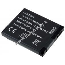 Batteria per Panasonic DMC F5/ DMC F55/ tipo DMW BCL7