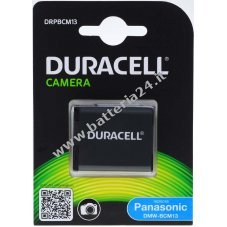 Duracell Batteria per Panasonic Lumix DMC TZ40 / tipo DMW BCM13