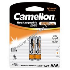 Camelion HR03 Micro AAA 1100mAh confezione da 2