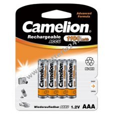 Camelion HR03 Micro AAA 1100mAh confezione da 4