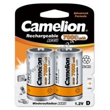 Camelion Ni MH Akku HR20 Mono D confezione da 2 7000mAh