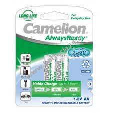 Camelion HR6 Mignon AA AlwaysReady confezione da 2 800mAh
