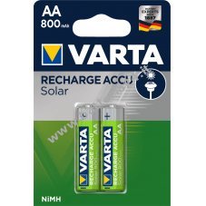 Varta Batteria mignon 800mAh NiMH Blister doppio