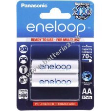 Batteria Panasonic Eneloop AA 2er Blister (BK 3MCCE/2BE)