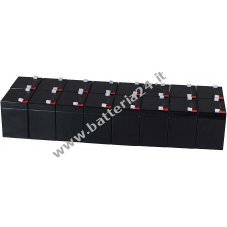 Batteria al Gel di piombo Powery per:UPS APC Smart UPS RT 5000