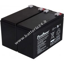 Batteria al gel di piombo First Power per: UPS APC RBC 109 7Ah 12V