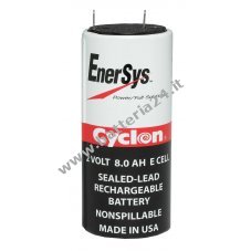 Enersys / Hawker batteria al piombo, cellula al piombo E Cyclon 0850 0004 2V 8,0Ah