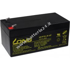 Batteria al piombo KungLong WP3.3 12