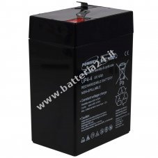 Powery Batteria al piombo FP440A 4V 4Ah