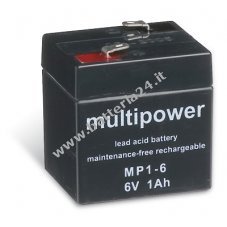 Batteria al piombo Powery (multipower) MP1 6