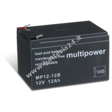 Batteria al piombo Powery (multipower) MP12 12B Vds