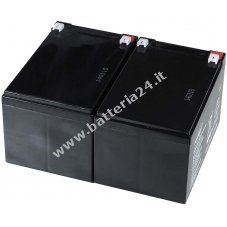 Batteria al Gel di piombo Powery per:Panasonic LC RA1212PG1