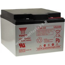 YUASA Batteria ricaricabile al piombo NP24 12I Vds