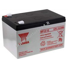 YUASA Batteria ricaricabile al piombo NP12 12 Vds