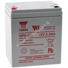 YUASA batteria al piombo NP5 12L, sostituisce NPH5 12 resistente alle alte correnti