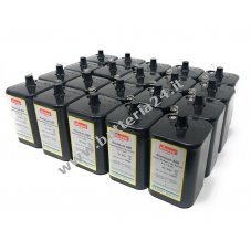 4R25 6V batteria a blocco di ricambio per Nissen batteria per torcia IEC 4R25 confezione da 20