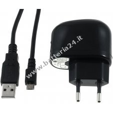 Adattatore per ricarica USB incl.cavo per ricarica ad alta velocitada 2.0 per Sony Xperia Z / Z2 / Z3 / XZ