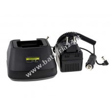 Caricabatteria compatibile con per radiotrasmettitori Kenwood TK 2200