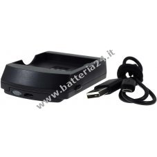 Caricabatteria con USB compatiblie con batteria I Mate Pocket PC