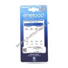 Caricabattere Panasonic eneloop BQ CC61 incl. micro cavo USB