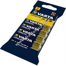 Varta Longlife Extra Alkaline AA Mignon busta da 8 pz.