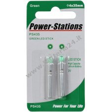 Batteria OEM al litio CR435 colore verde