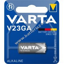 Batteria alcalina Varta V23A V23GA 23AE 12V 1 blister