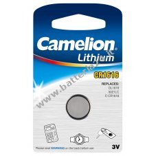 Piletta al litio Camelion CR1616 Blister di 1