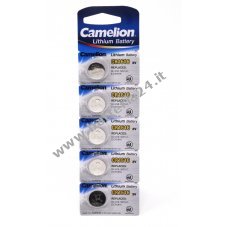 cellula a bottone al litio Camelion CR1616 blister da 5