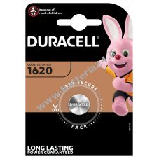 Piletta al litio Duracell CR1620 Blister di 1