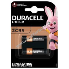 Pile per fotocamere Duracell M3 modello 2CR5 Blister da 1