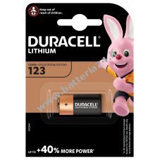 Pile per fotocamere Duracell M3 CR123 Blister da 1