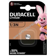 Pile per fotocamere Duracell CR1/3N Blister da 1