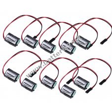 10x batteria al litio per PLC Siemens Simatic SL761