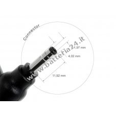 Spina Nr.30 per alimentatore portatile 4,0x2,0x11,9mm