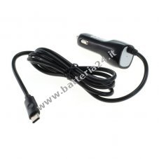 caricatore/ cavo per ricarica in auto tipo C (USB C) 1A per Archos Diamond 2 Plus