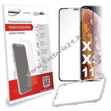 vetro di protezione del display, pellicola di protezione della privacy, protezione della vista, pellicola per armature per iPhone X, iPhone XS, iPhone 11 Pro