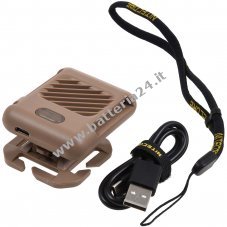 Nitecore EMR05 Repellente per zanzare color sabbia