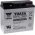batteria di ricambio YUASA  per Panasonic LC X1220P / Varta 519901 12V 22Ah resistente ai cicli