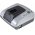 Caricabatteria compatibile con Powery con USB per Berner 1701