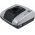 Caricabatteria compatibile con Powery con USB per BLACK & DECKER batteria Tipo DE9092