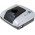 Caricabatteria compatibile con Powery con USB per Metabo PowerImpact 12